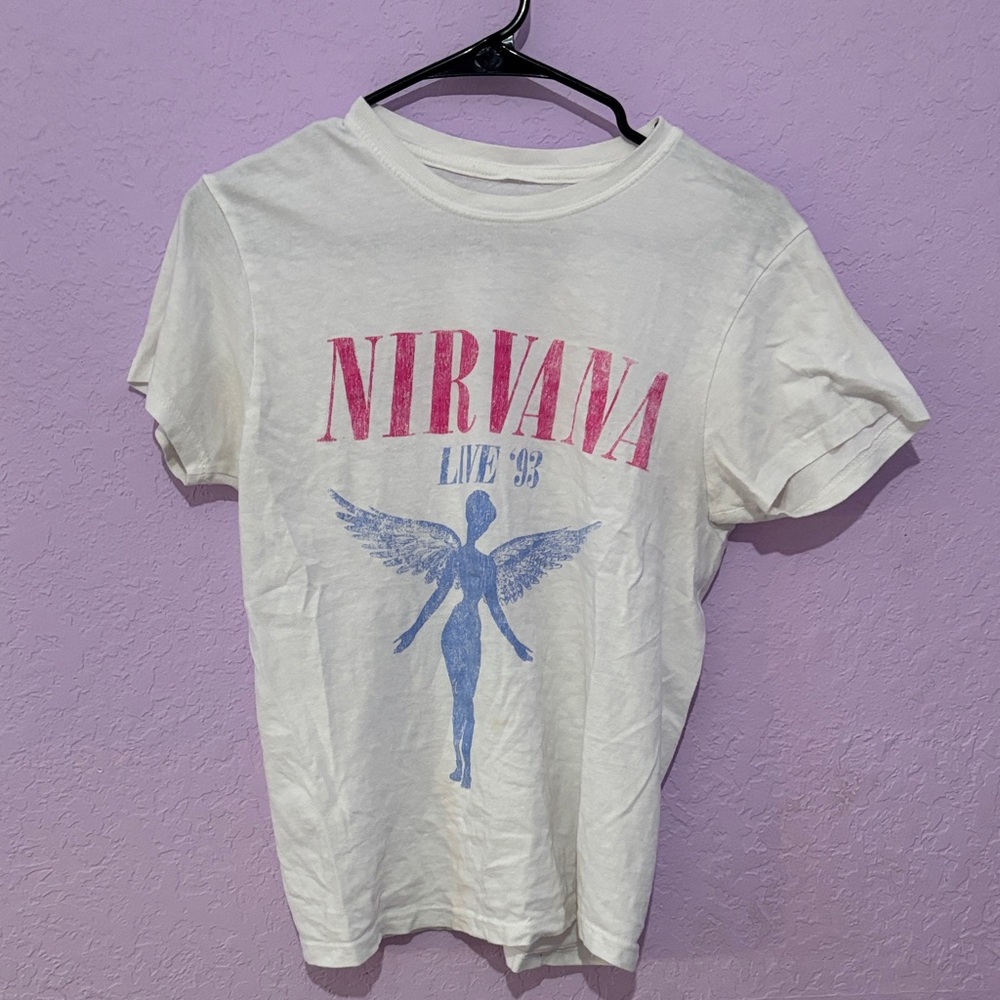 Nirvana Live '93 Graphic T-Shirt